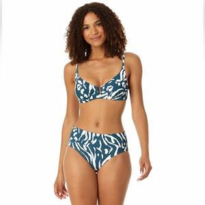 Anne Cole matching bikini set 38C XL NWT